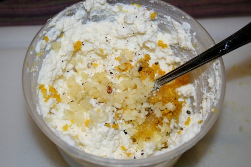 Lemon Ricotta for Fennel